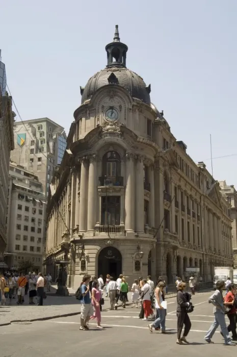 Framed Print : Stock Exchange, Santiago, Chile, South America Framed Print : Stock Exchange, Santiago, Chile, South America