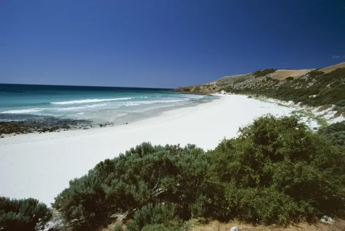 Framed Print : Stokes Bay on north coast, Kangaroo Island, South Australia, Australia, Pacific Framed Print : Stokes Bay on north coast, Kangaroo Island, South Australia, Australia, Pacific