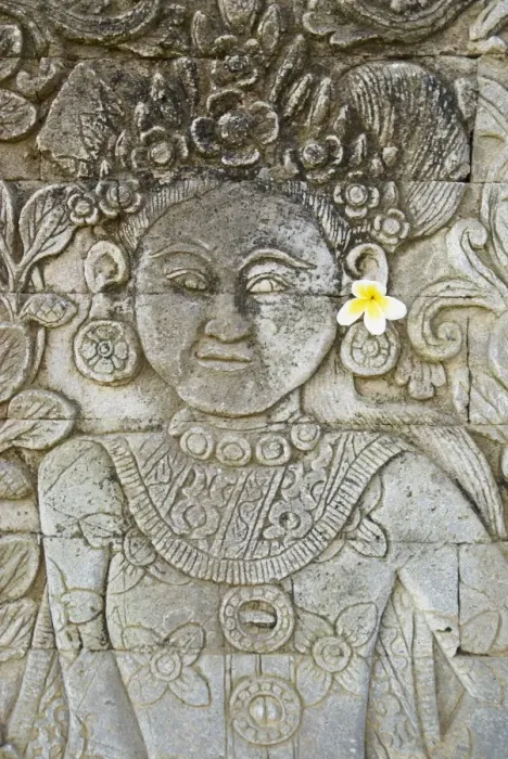 Framed Print : Stone carving, Temple of Pura Dalem Jagaraga, North coast, Bali, Indonesia Framed Print : Stone carving, Temple of Pura Dalem Jagaraga, North coast, Bali, Indonesia