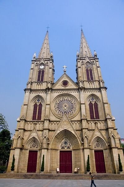 Stone Church Sacred Heart of Jesus, Guangzhou (Canton), Guangdong, China, Asia