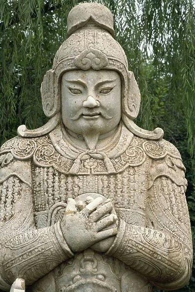 Stone statue along the Divine Road, Ming Tombs, UNESCO World Heritage Site