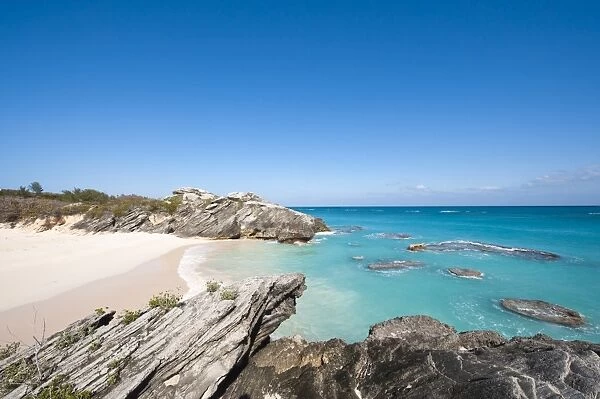 Stonehole Bay beach, Bermuda, Central America