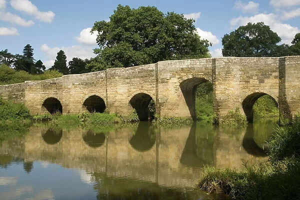 Stopham bridge over River Arun, near Pulborough, Sussex, England, United Kingdom, Europe