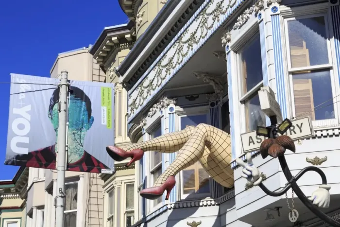 Framed Print : Store in Haight-Ashbury District, San Francisco, California, United States of America, North America Framed Print : Store in Haight-Ashbury District, San Francisco, California, United States of America, North America