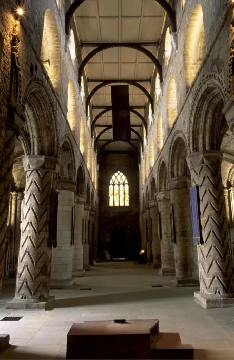 Framed Print : Three storey Norman nave built in the 12th century Framed Print : Three storey Norman nave built in the 12th century