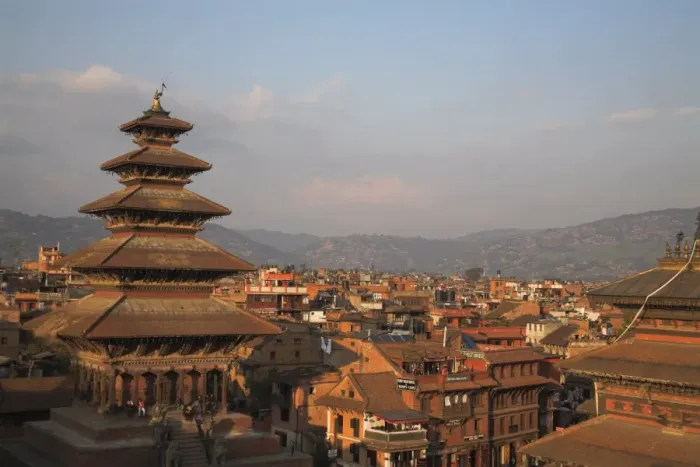 Framed Print : Five storey Nyatapola Temple, at 30 metres the highest in the Kathmandu valley Framed Print : Five storey Nyatapola Temple, at 30 metres the highest in the Kathmandu valley