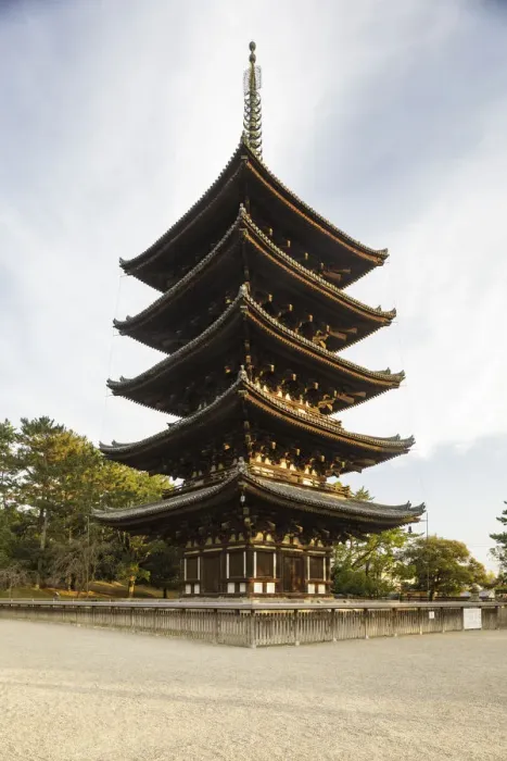 Framed Print : The five storey pagoda of Kofuku-ji Temple, UNESCO World Heritage Site, Nara, Japan, Asia Framed Print : The five storey pagoda of Kofuku-ji Temple, UNESCO World Heritage Site, Nara, Japan, Asia