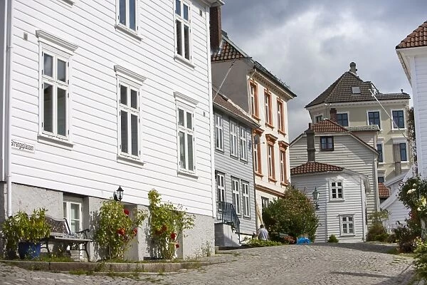 Strandsiden district, Bergen, Hordaland, Norway, Scandinavia, Europe