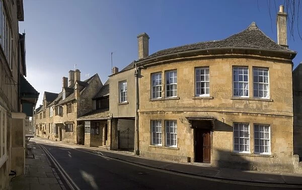 A street in Chipping Campden, Gloucestershire, The Cotswolds, England, United Kingdom