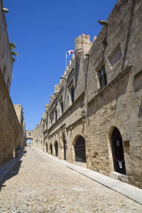 Framed Print : Street of the Knights, Rhodes Old Town, UNESCO World Heritage Site, Rhodes Framed Print : Street of the Knights, Rhodes Old Town, UNESCO World Heritage Site, Rhodes