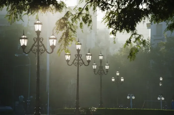 Framed Print : Street lamps, Buenos Aires, Argentina, South America Framed Print : Street lamps, Buenos Aires, Argentina, South America