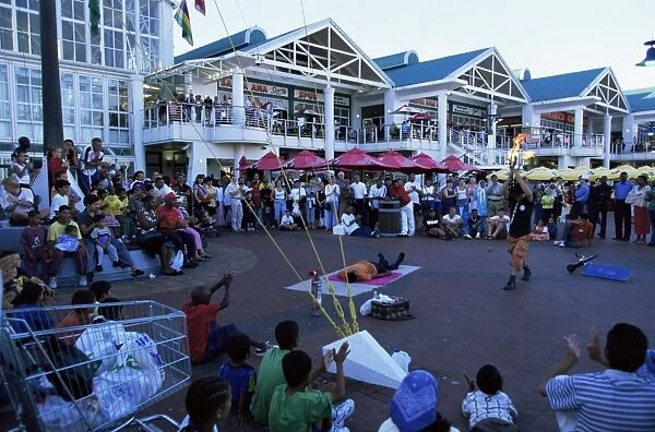 Street performance at the Victoria and Alfred waterfront
