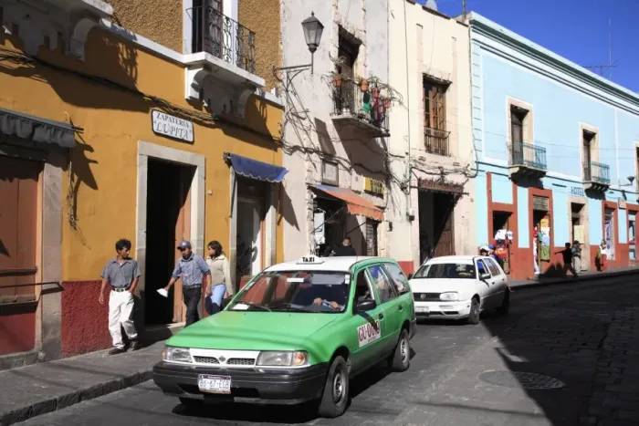 Framed Print : Street scene, Guanajuato, Guanajuato State, Mexico, North America Framed Print : Street scene, Guanajuato, Guanajuato State, Mexico, North America