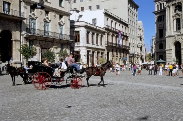 Framed Print : Street scene with horse and carriage, Havana, Cuba, West Indies, Central America Framed Print : Street scene with horse and carriage, Havana, Cuba, West Indies, Central America