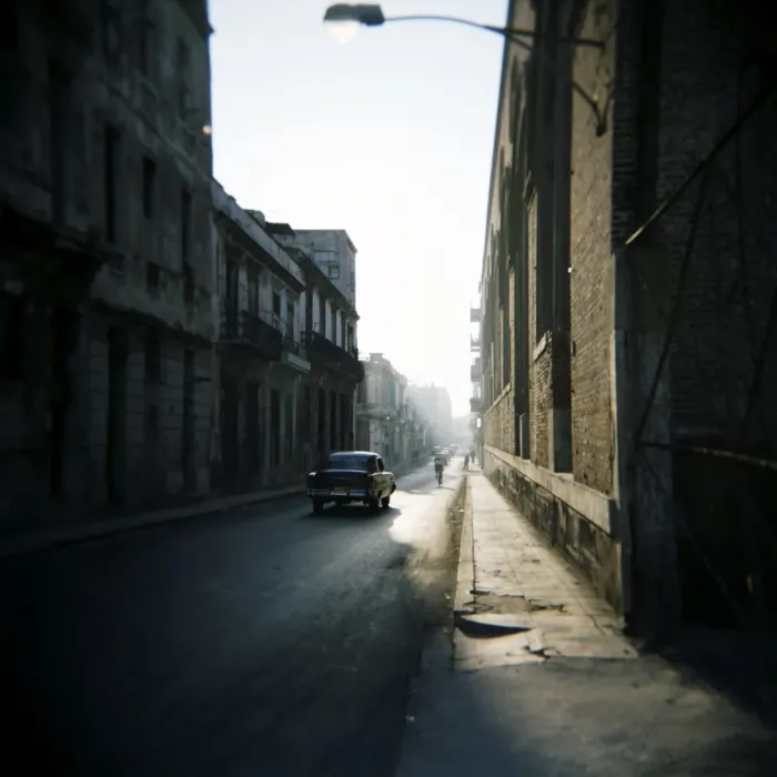 Framed Print : Street scene with old American car, Havana, Cuba, West Indies, Central America Framed Print : Street scene with old American car, Havana, Cuba, West Indies, Central America