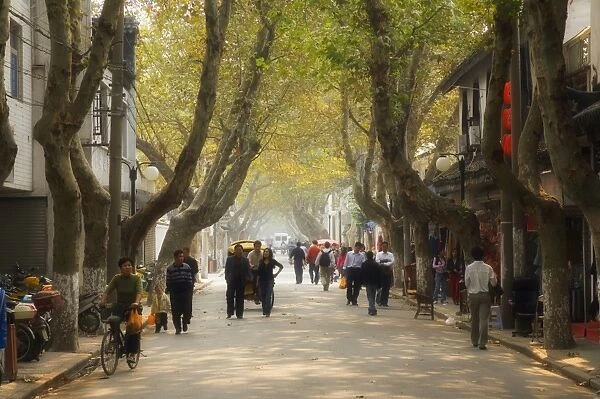 Street scene, Souzhou (Suzhou), China, Asia