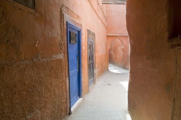 Street in the Souk in the Medina, UNESCO World Heritage Site, Marrakech