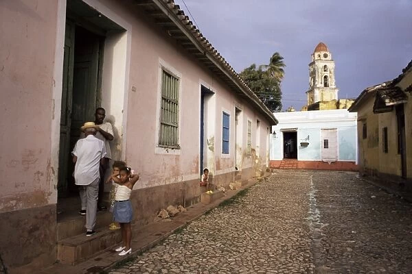 Street in Trinidad, Cuba, West Indies, Central America