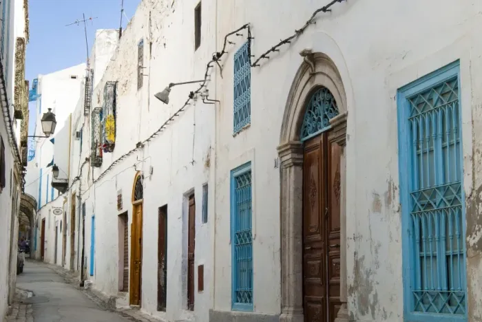 Framed Print : Street, Tunis, Tunisia, North Africa, Africa Framed Print : Street, Tunis, Tunisia, North Africa, Africa
