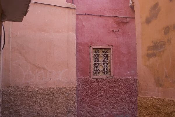 Back streets of Marrakech, Morocco, North Africa, Africa