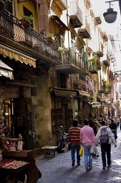 Streetscene, Naples, Campania, Italy, Europe