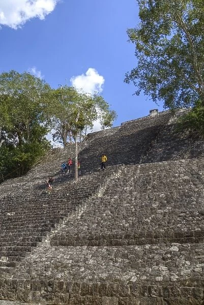 Structure 1, Calakmul Mayan Archaeological Site, UNESCO World Heritage Site, Campeche