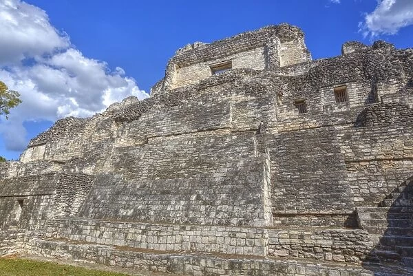 Structure X, Becan, Mayan Ruins, Campeche, Mexico, North America