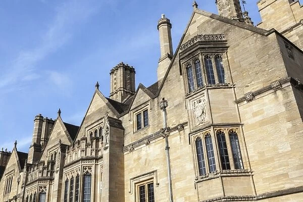 Student accommodation in Magdalen College, Oxford, Oxfordshire, England, United Kingdom, Europe