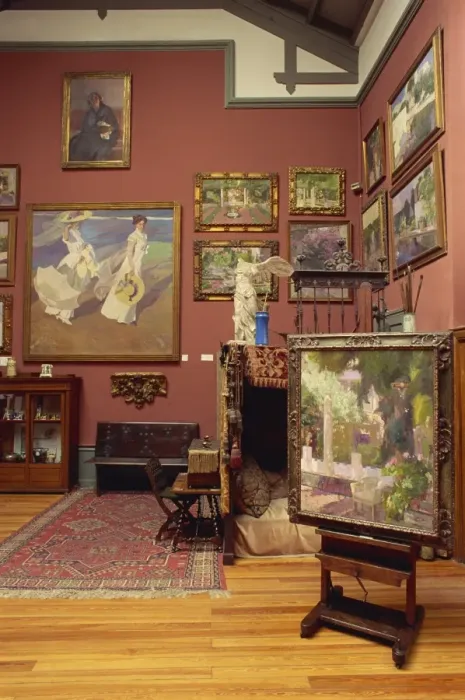 Framed Print : Studio, Museo Sorolla, Madrid, Spain, Europe Framed Print : Studio, Museo Sorolla, Madrid, Spain, Europe