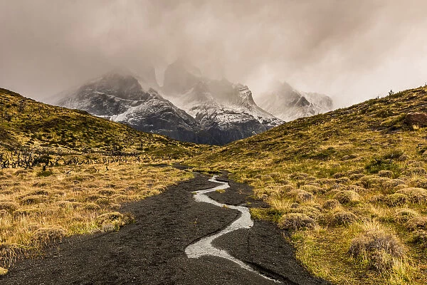 Stunning mountain scenery, Chile, South America