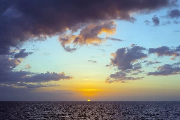 Sugar Beach sunset, Bantayan Island, Cebu, The Visayas, Philippines, Southeast Asia, Asia