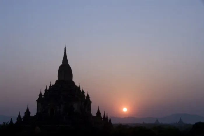 Framed Print : Sulamani Pahto at sunset, Bagan (Pagan), Myanmar (Burma), Asia Framed Print : Sulamani Pahto at sunset, Bagan (Pagan), Myanmar (Burma), Asia