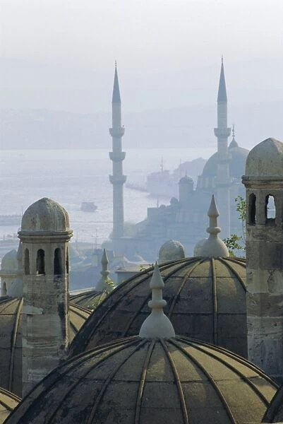 Suleymaniye complex overlooking the Bosphorus