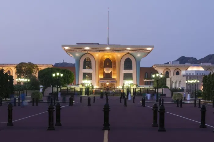 Framed Print : Sultan Qaboos Palace, Old Muscat, Muscat, Oman, Middle East Framed Print : Sultan Qaboos Palace, Old Muscat, Muscat, Oman, Middle East