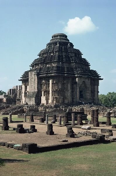 The Sun Temple, Konarak, UNESCO World Heritage Site, Orissa state, India, Asia