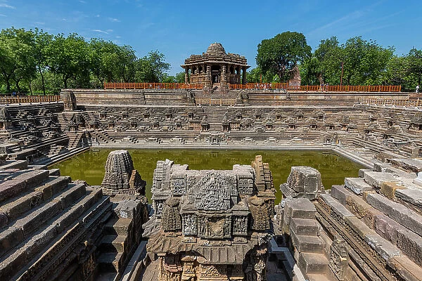 Sun Temple, Modhera, Gujarat, India, Asia