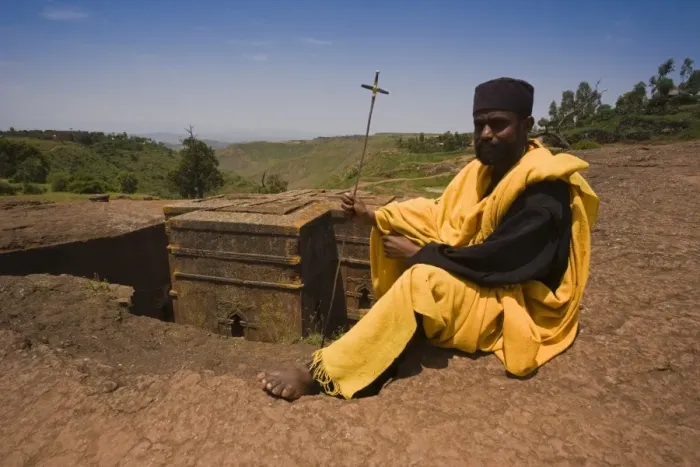Framed Print : The Sunken Rock Hewn church of Bet Giyorgis (St George), Lalibela, Northern Ethiopia Framed Print : The Sunken Rock Hewn church of Bet Giyorgis (St George), Lalibela, Northern Ethiopia