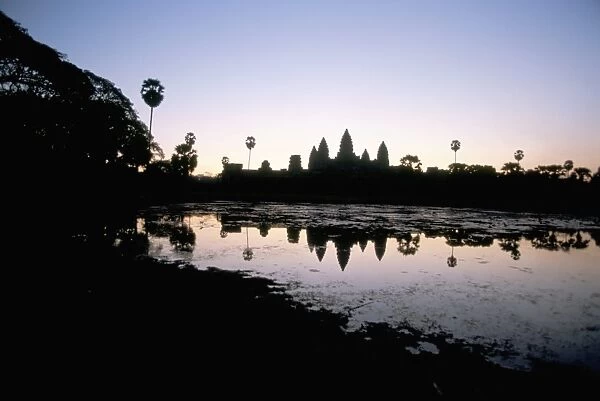 Sunrise, Angkor Wat, Angkor, UNESCO World Heritage Site, Siem Reap, Cambodia