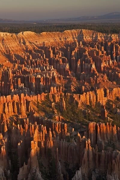 Sunrise from Bryce Point, Bryce Canyon National Park, Utah, United States of America, North America