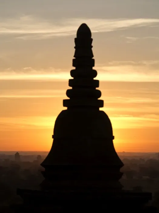 Framed Print : Sunrise in the Buddhist temples of Bagan (Pagan), Myanmar (Burma), Asia Framed Print : Sunrise in the Buddhist temples of Bagan (Pagan), Myanmar (Burma), Asia