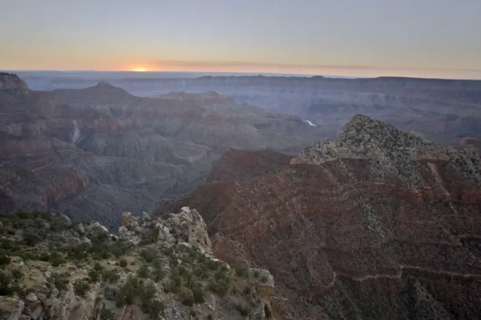 Framed Print : Sunrise at Cape Royal, North Rim, Grand Canyon National Park, UNESCO World Heritage Site Framed Print : Sunrise at Cape Royal, North Rim, Grand Canyon National Park, UNESCO World Heritage Site