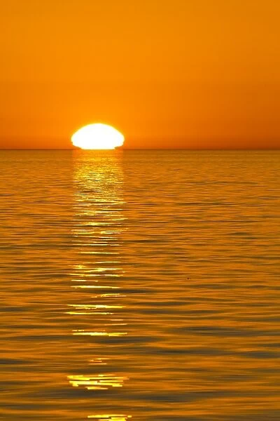 Sunrise, Gulf of California (Sea of Cortez), Baja California, Mexico, North America