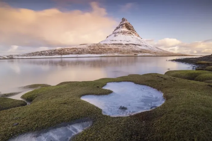 Framed Print : Sunrise at Kirkjufell Mountain, Snaefellsnes Peninsula, Iceland, Polar Regions Framed Print : Sunrise at Kirkjufell Mountain, Snaefellsnes Peninsula, Iceland, Polar Regions