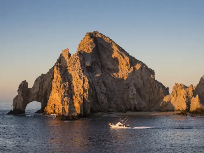 Framed Print : Sunrise light paints Lands End at Cabo San Lucas, Baja California Sur, Mexico, North Framed Print : Sunrise light paints Lands End at Cabo San Lucas, Baja California Sur, Mexico, North