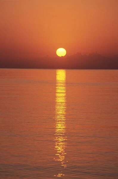 Sunrise over the Mediterranean Sea