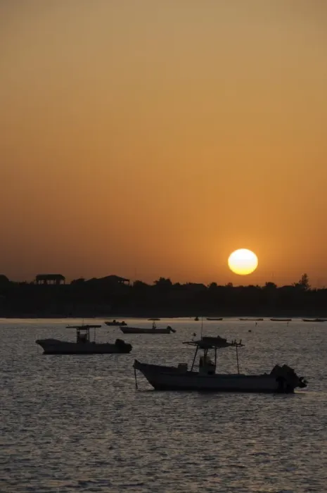 Framed Print : Sunrise at Saly, Senegal, West Africa, Africa Framed Print : Sunrise at Saly, Senegal, West Africa, Africa