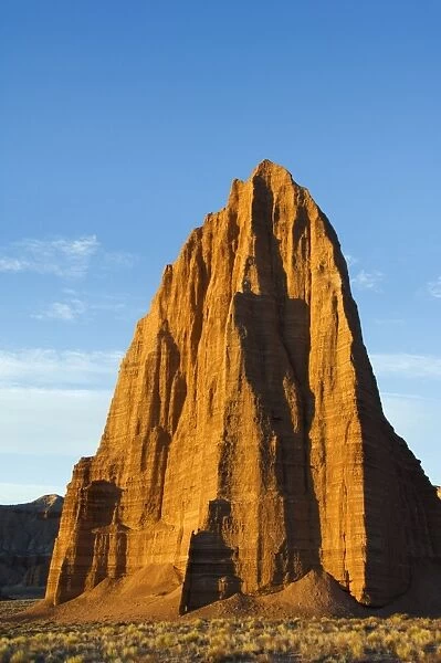 Sunrise at the Temple of the Sun in Cathedral Valley