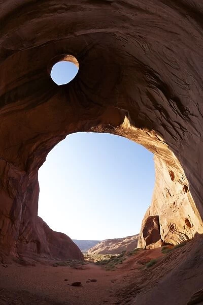 Suns Eye, Monument Valley Navajo Tribal Park, Utah, United States of America, North America