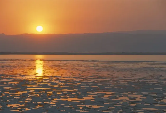 Framed Print : Sunset on the Dead Sea Framed Print : Sunset on the Dead Sea
