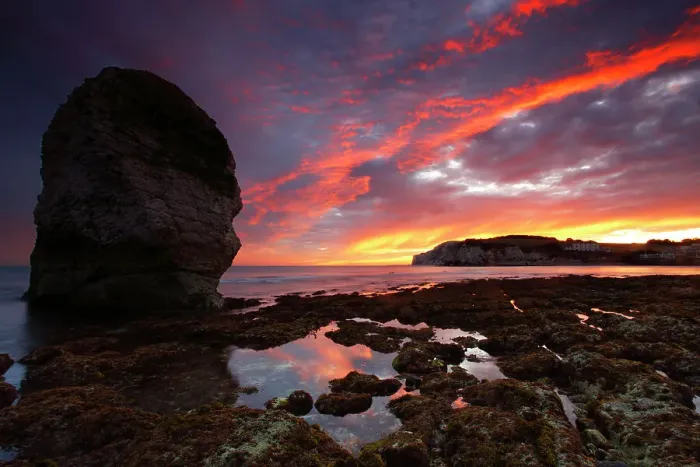 Framed Print : Sunset, Freshwater Bay, Isle of Wight, England, United Kingdom, Europe Framed Print : Sunset, Freshwater Bay, Isle of Wight, England, United Kingdom, Europe